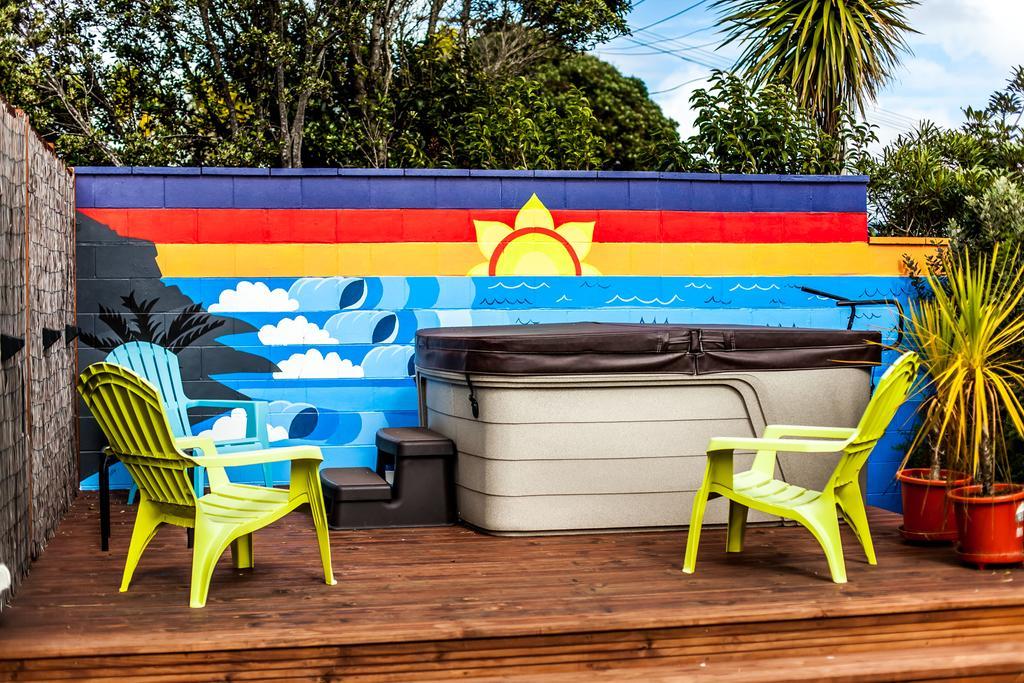 Ocean View Raglan Bed & Breakfast Exterior foto